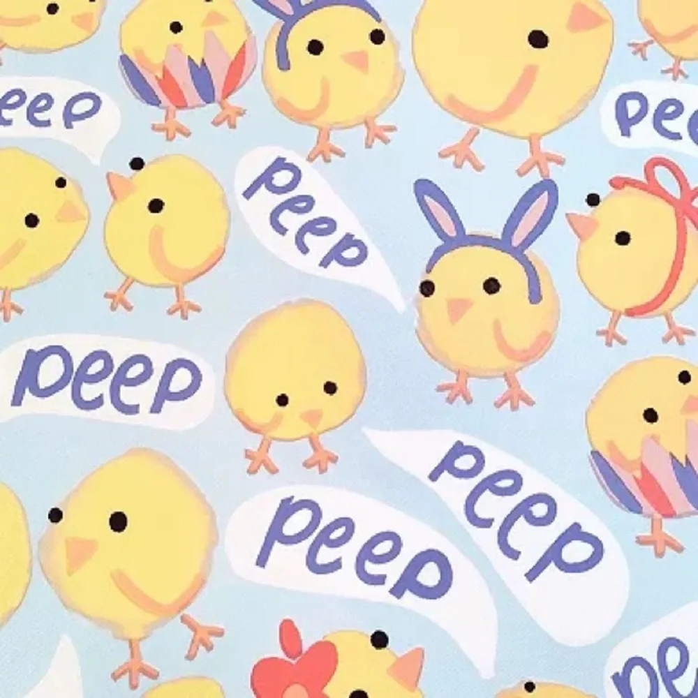 New - Celebrate Together™ Easter Chick Peva Tablecloth